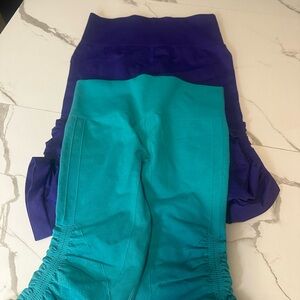 Kids Teal and Purple Bottoms